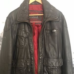 Beautiful Superdry Tarpit Jacket In Mocha Brown.